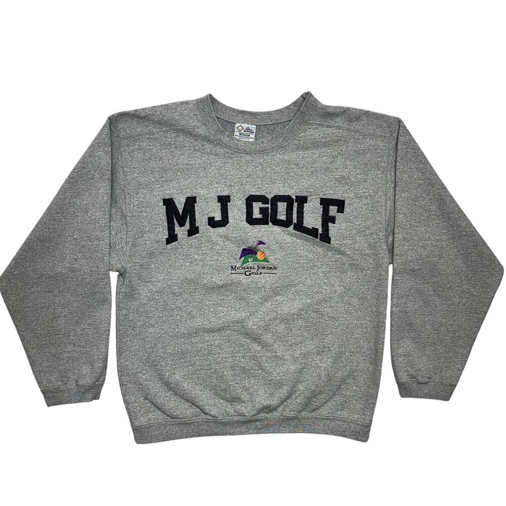 Vintage Michael Jordan MJ Golf Sweatshirt Medium USA 90s Cotton Exchange RARE